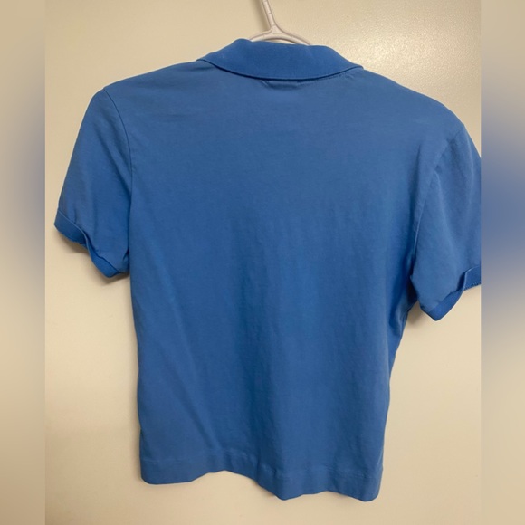 Sunday Best Blue Crop Polo - Picture 3 of 6